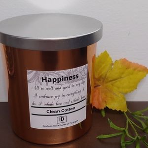 7 oz Happiness affirmation candle